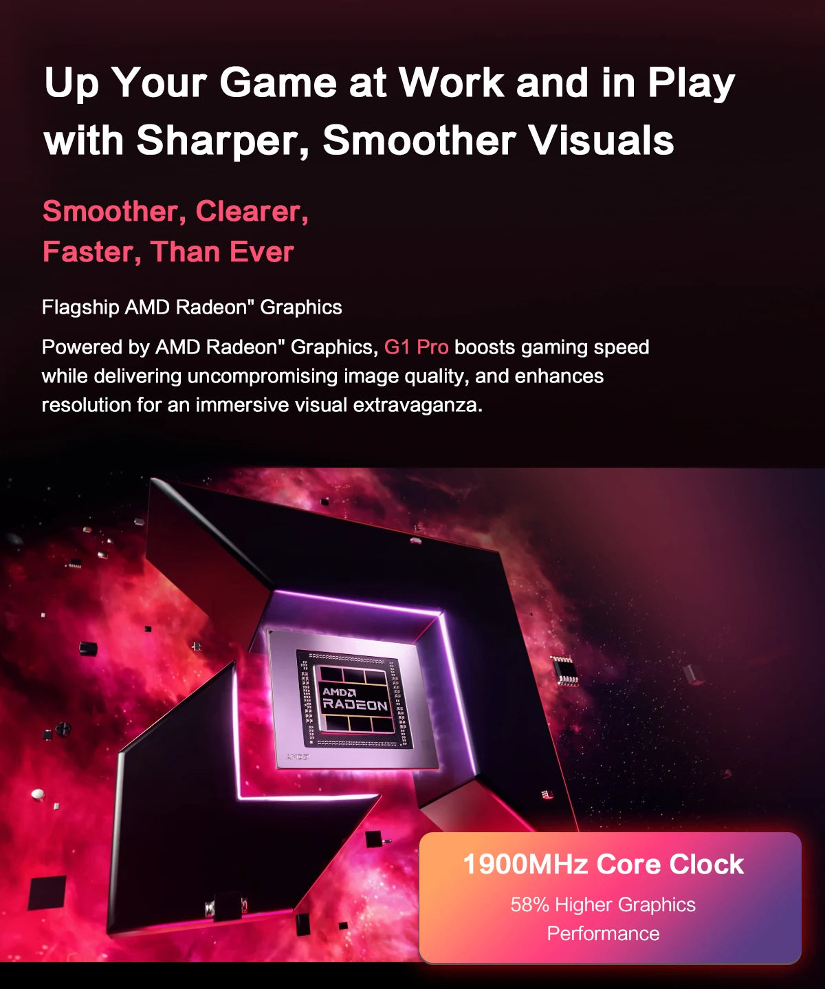 MLLSE G1 Pro Mini PC AMD Ryzen7 5700U DDR4 16GB RAM 512GB SSD WiFi6 BT5.2 Windows 11 Pro Mini Desktop Computer Gaming Work