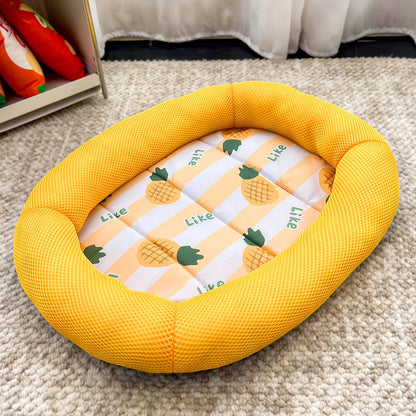Summer Cooling Pet Cat Bed Cushion Ice Pad Dog Sleeping Square Mat for Puppy Dogs Cats Pet Kennel Top Quality Cool Cold
