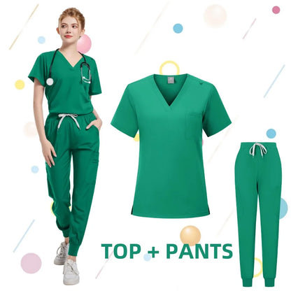 Nurse's Dress Separate Set Women's Oral Dental Surgery Cosmetic Plastic Surgery Hospital Doctor's Uniform Nurse Uniform