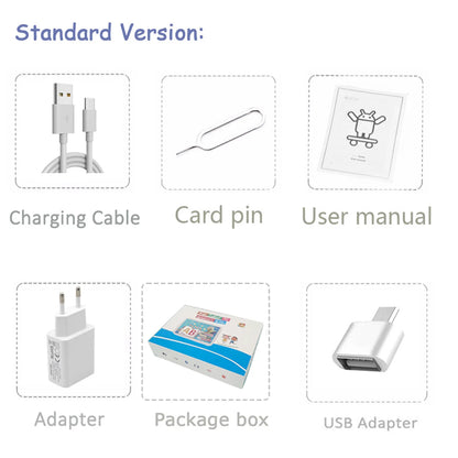 Kids Tablet 7 Inch Cartoon Pattern - Quad Core 4GB RAM 64GB ROM Android Learning Education Games Gift