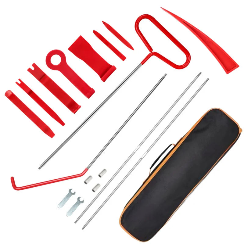 Hot Car Door Repair Hand Tools Wedge Pump Locksmith Thickened Kit Air Cushion Emergency Open Unlock Long Reach Grabber Tool Set