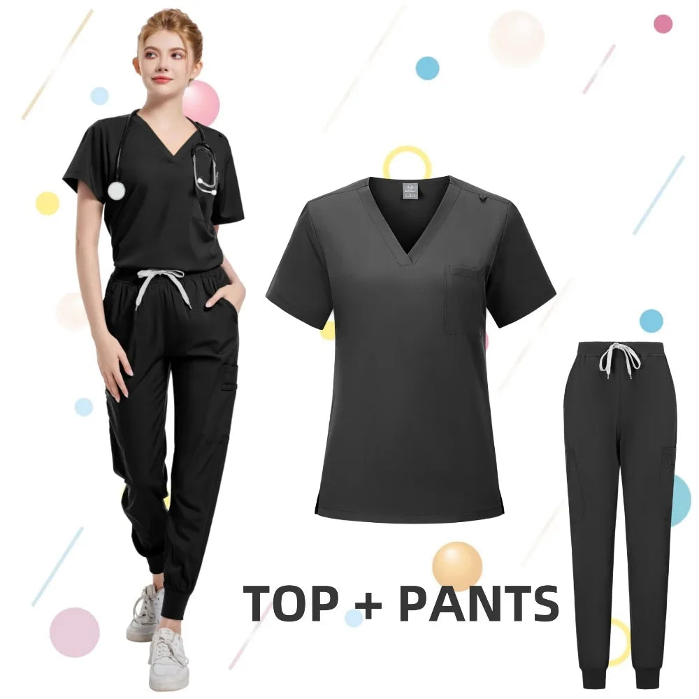 Nurse's Dress Separate Set Women's Oral Dental Surgery Cosmetic Plastic Surgery Hospital Doctor's Uniform Nurse Uniform