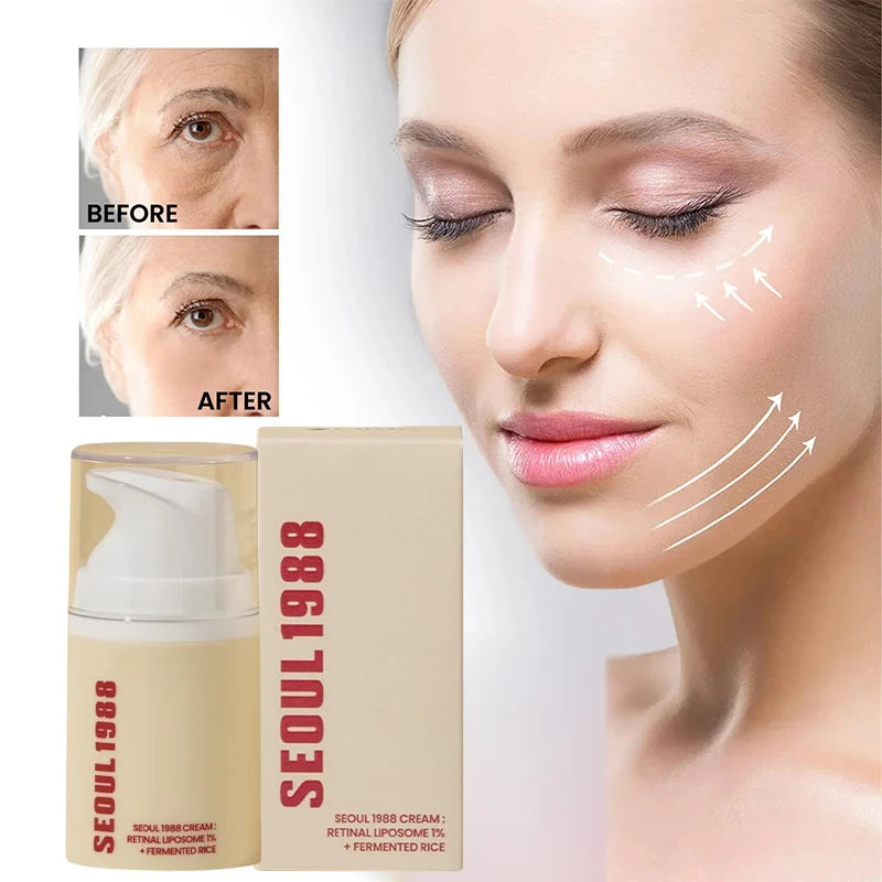 Seoul 1988 Korean Skin Care Set Snail Mucin Eye Contour Care Vitamin C Retinol Dark Circles Removal Seoul 1988 Korean Cosmetics