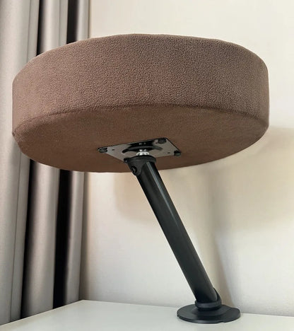 Soft Round Desktop Cat Bed Adjustable Height Comfortable Indoor Pet Nest for Kitten Office Desk Cat Climbing Frame
