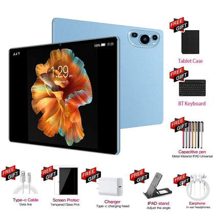 2025 Pad P61 22GB+2TB 11inch Android 14 Ai Powere 20000mAh Snapdragon888 5G HD 4K WIFI Dual SIM Card Bluetooth NEW Tablet PC Tab