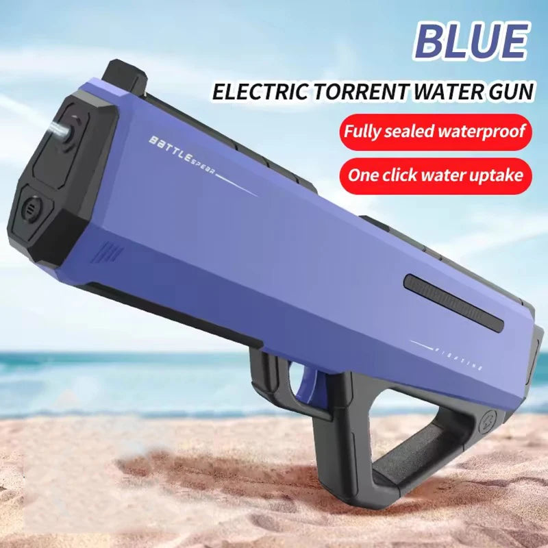 Automatically Water High Pressure Electric Water Gun Toys for Kids Summer Outdoor Pool Fight Games Children Water Toys Gift