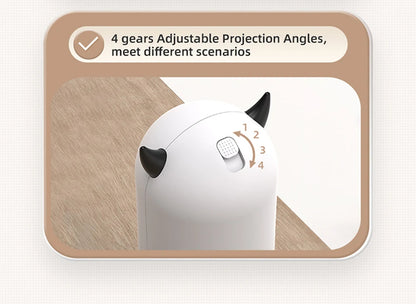 Cat Laser Toy Automatic Rechargeable Motion Random Activated Interactive Cat Toys for Indoor Cats/Dog/Kittne Slow and Fast Mode