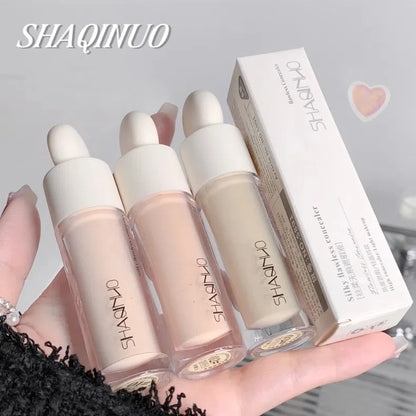 High Covering Concealer Cream Texture Covers Acne Marks Dark Circles Face Makeup Liquid Concealer Lasting Brighten Face Cosmetic
