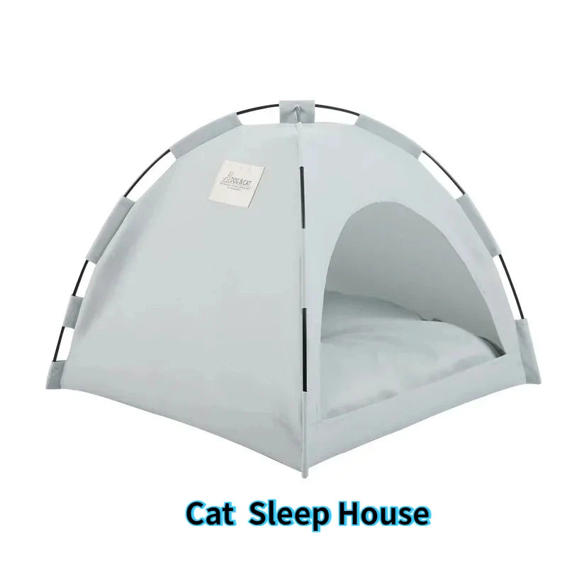 Winter Cat Sleep House Supplies Products Accessories Warm Cushions Furniture Sofa Beds