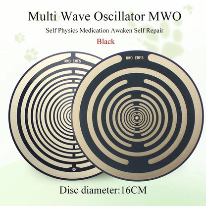 2PCS 16CM Lakhovsky's Multi Wave Oscillator MWO Ornaments Provide the Energy Polarizing Disc On Our Desk or Wall Gift
