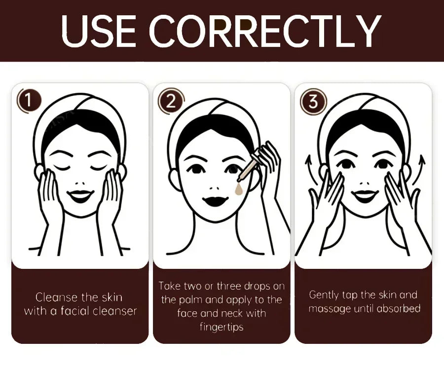 Pore Minimizing Serum Acid Shrink Pores Removing Large Pores Blackheads face Moisturizing Brightning Skin Care Essence Oil