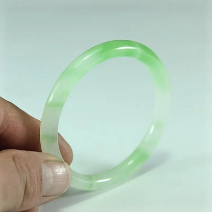 Natural Jade Bangle Women Gifts Men Fine Jewelry Jadeite Bangles Certified Genuine Jades Stone Bracelets Accessories Jewellery