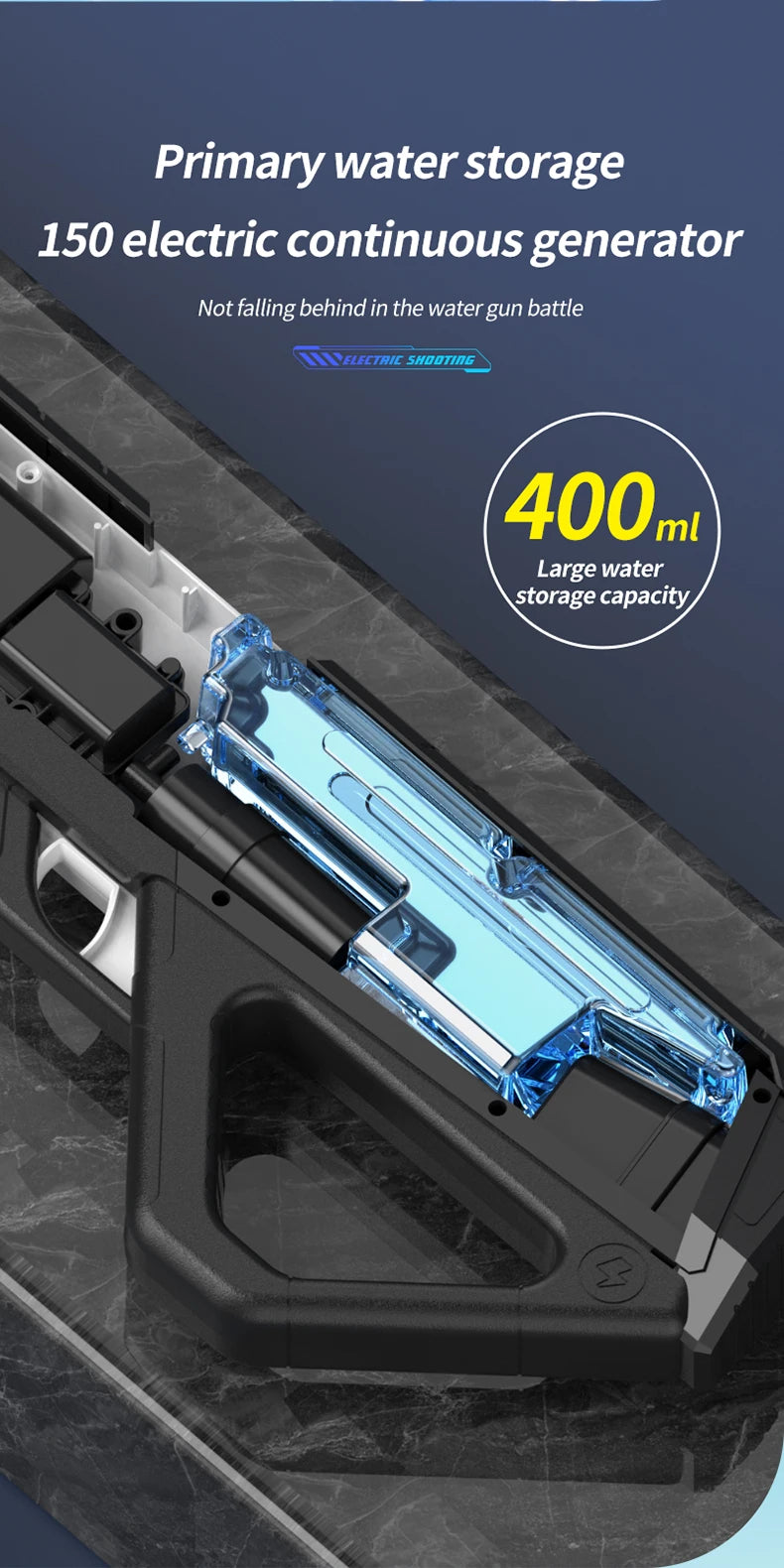 Automatically Water High Pressure Electric Water Gun Toys for Kids Summer Outdoor Pool Fight Games Children Water Toys Gift