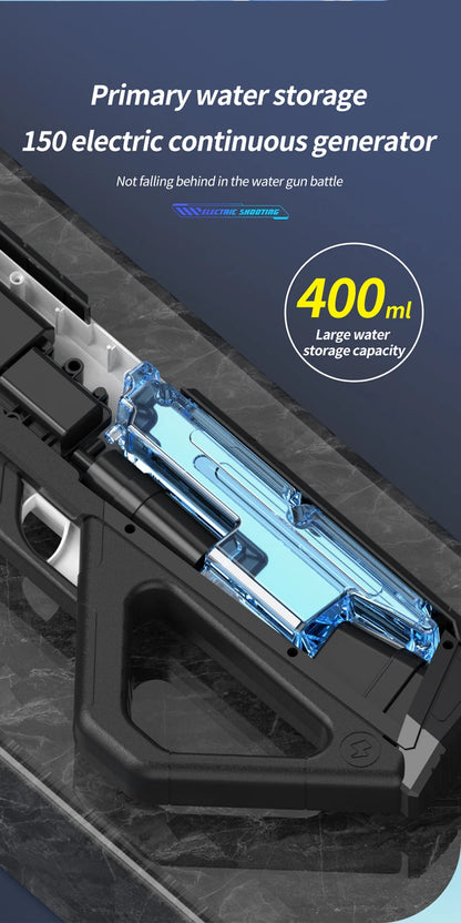 Automatically Water High Pressure Electric Water Gun Toys for Kids Summer Outdoor Pool Fight Games Children Water Toys Gift