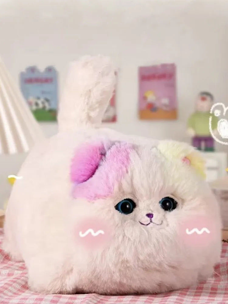 Simulation Interactive Huggy Cat Dogs Realistic Electric Plush Speak Electronic Accompanied Pet Doll Toy Kids Birthday Gifts