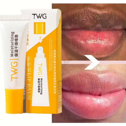 Remove Dark Lip Balm Vitamin C Lighten Melanin Gloss Oil Exfoliating Clean Pigment Dead Skin Fade Lip Lines Beauty Care Makeup