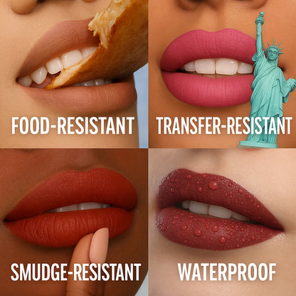 Maybelline Kiss Peach Kiss #210N Long-Lasting Color Boost Matte Liquid Lipstick for Women Resistant to Smudging And Fading