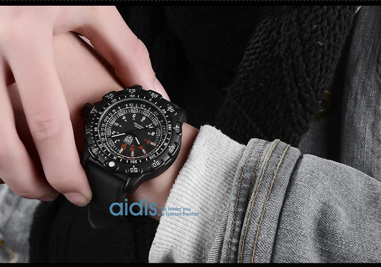 Addies Military Watch Special Forces Outdoor Sports Luminous Classic SEAL Army Wristwatch Man Quartz Watches For Men Waterproof