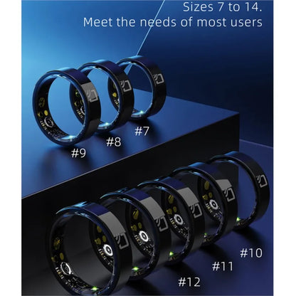 R20 Smart Ring Men Women NFC Access Control Camera Control Sleep Monitor Fitness Tracker IP68 Waterproof Finger Rings