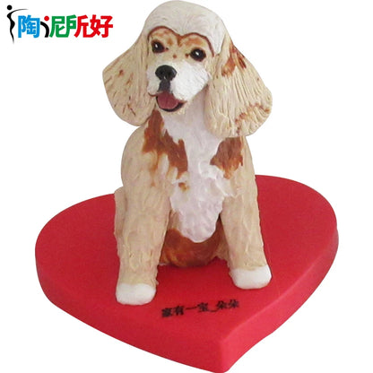 Custom Handmade Bobblehead Figurines, Personalized Clay Dolls figuras Statue Sculpture from photo,Christmas Gift for Husband