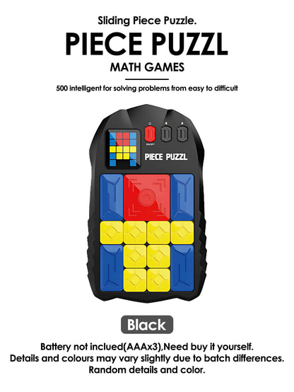 Magnetic Puzzle Challenge Sliding Blocks 500+ Levels Brain Teaser Game, Educational Fidget Toy Christmas birthday Gift for Kids