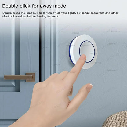 Tuya ZigBee Scene Button Push Switch Smart Life Home Automation Scenario Controller Battery Powered Intelligent Linkage Devices