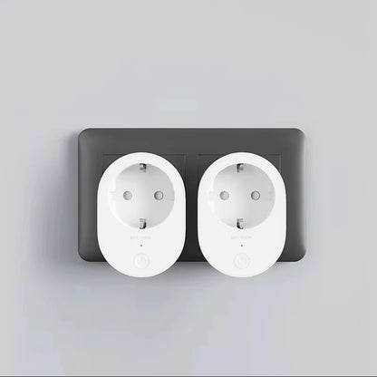 Global Version Xiaomi Mi Smart Plug 2 (Wi-Fi) Wireless Switch 3680W Max EU Power Adapter Socket Remote Control Google Assistant
