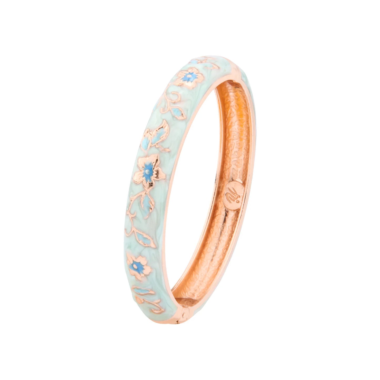 Cloisonne Bangles For Women Bracelet On Hand Flower Enamel Jewelry Women's Hand Bracelets Female Bangle Mother's Day Gifts Wife