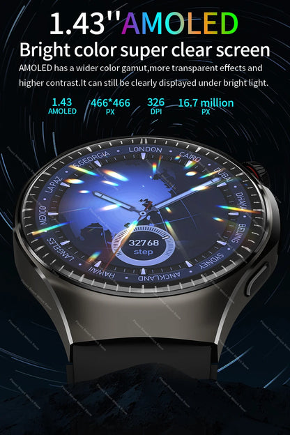 Original For Huawei Watch 5 Smartwatch 2025 Sensor Window AMOLED 4G ROM NFC Compass Clock Bluetooth Call Smart Watch Men Women