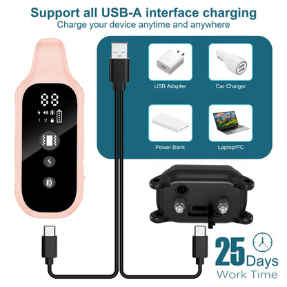 YHLC 800m Cat Anti Meowing Collar, Automatic No Shock Vibration Collar for Cats, Cat Trainer Designed Collar for Stop Meowing