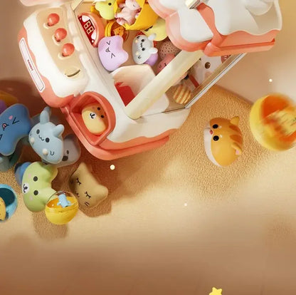 Automatic Mini Claw Machine Toys for Children Coin Operated Play Game Arcade Crane Doll Machines Kids Birthday Christmas Gifts