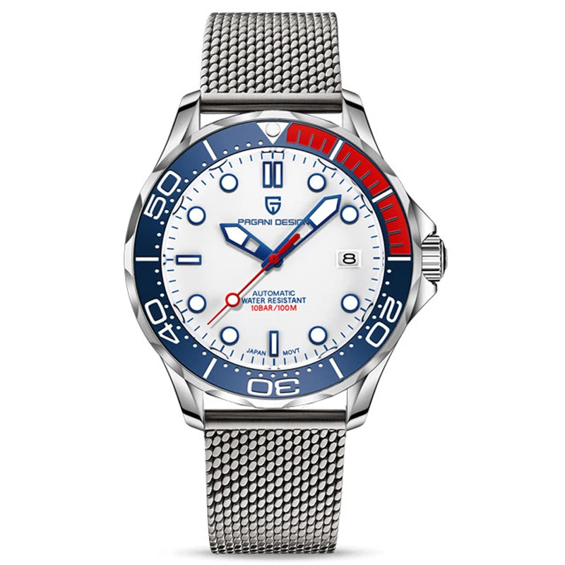 2025 New PAGANI DESIGN 007 Men's Watches Luxury Automatic Watch For Man Mechanical Wristwatches NH35 Men Gift AR Sapphire Mirror