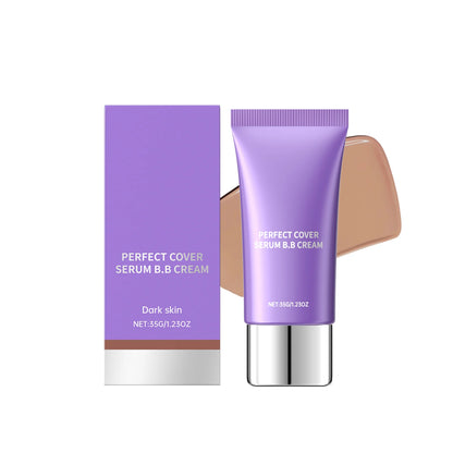BB Cream Foundation Perfect Cover Concealer Waterproof Hyaluronic Acid Color Correcting CC Cream Brightening Base Makeup Primer