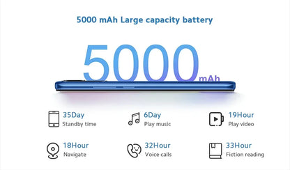 Smartphone 10A 6GB 128GB Original Xiaomi Redmi Global 6.53' HD Display Helio G25 Octa Core 13MP Fingerprint 5000mAh used phone