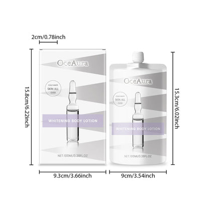 OCEAURA Whitening Moisturizing Chicken Skin Body Lotion Niacinamide Whitening Moisturizing Brightening Skin Lotion