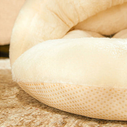 Winter Warm Pet Cat Bed Soft Plush Cat Cave Bed Enclosed Kitten House Pet Sleeping Bed for Cats Small Dogs Pet Supplies