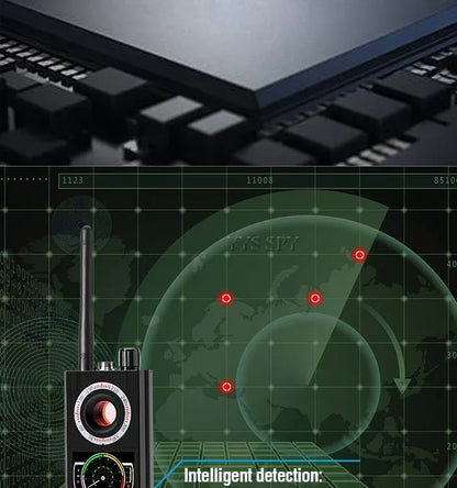 Professional Anti Spy Camera Detector K68 Bug Scanner Security Protection RF Signal Cam Hidden Gadgets Car GPS Tracker Finder