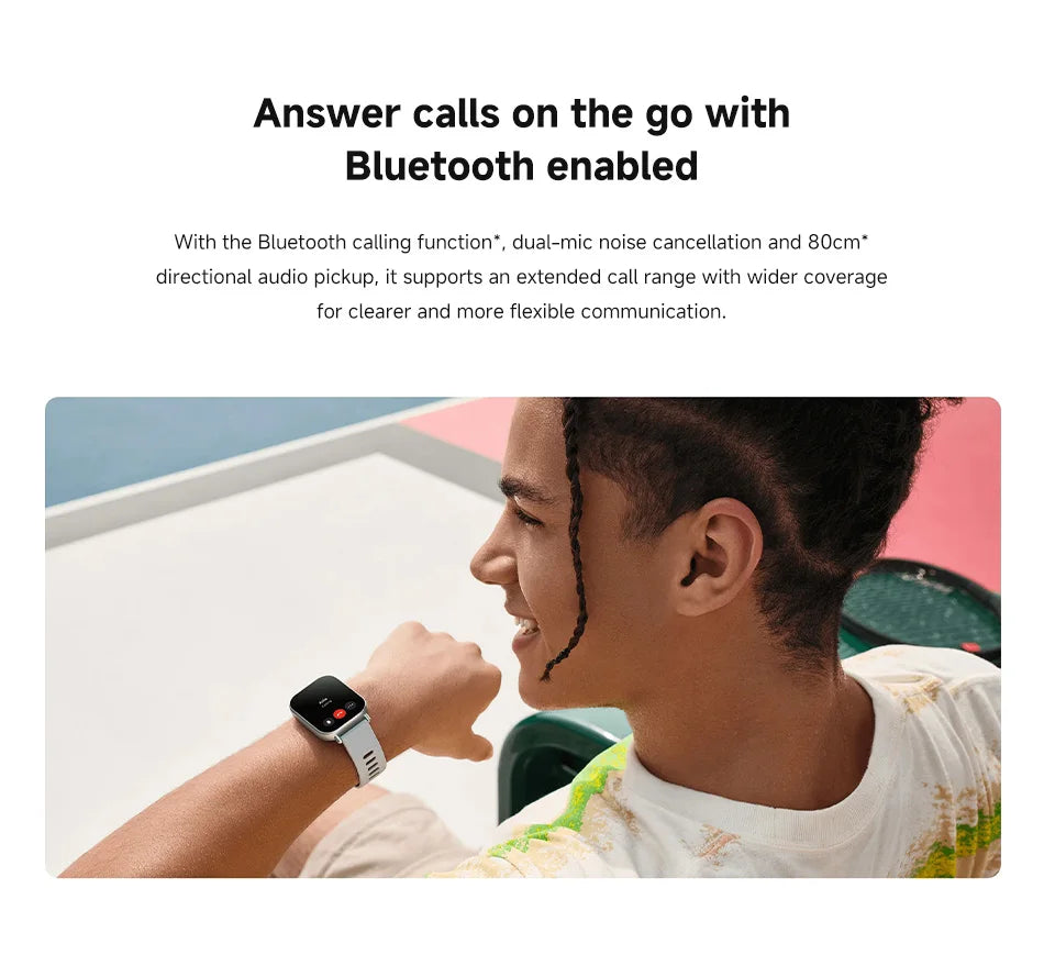 Xiaomi Redmi Watch 5 Active Global – 2" Display, Bluetooth Call, 140+ Sports, 5ATM