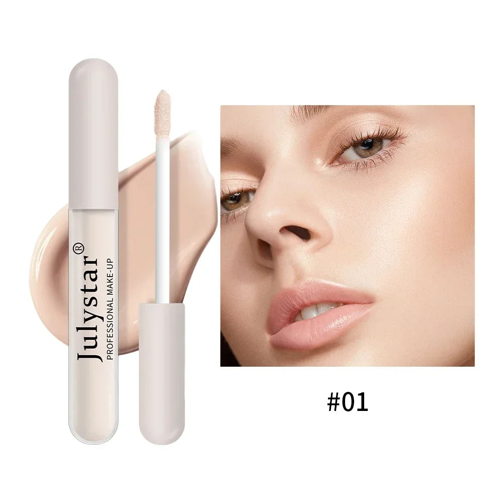 High Covering Face Concealer Cream Contour Foundation Full Cover Dark Circles Acne Waterproof Lasting Brightening Face Cosmetic