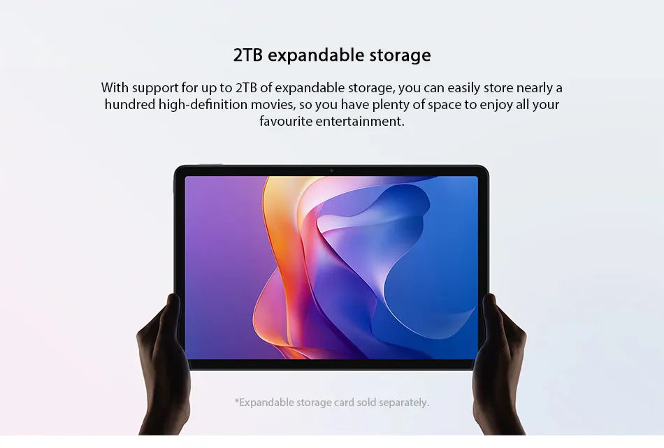 Xiaomi Redmi Pad 2 Tablet - 2.5K Display Helio G100-Ultra 11" 18W Fast Charging 9000mAh Battery