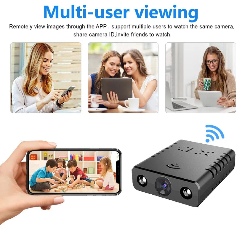 1080P XD Mini Camera WiFi Wireless Monitoring Security Protection Remote Monitor Camcorders Video Surveillance Smart Home