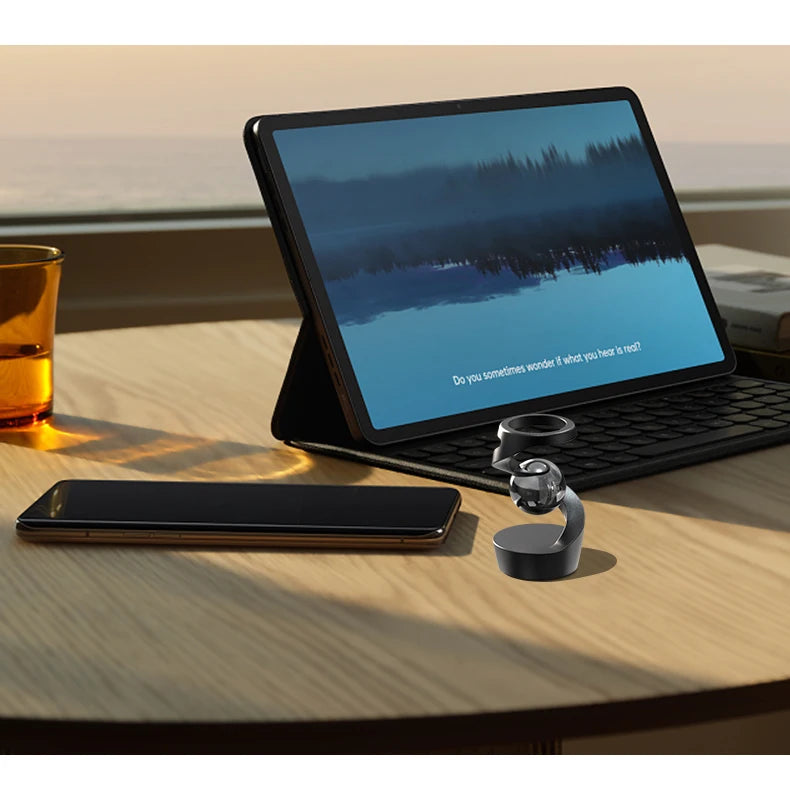 Adult Desktop Stress Relief Toy Aluminum Alloy Decompression Hypnosis Rotary Gyro Fingertip Kinetic levitating Spinner Gift