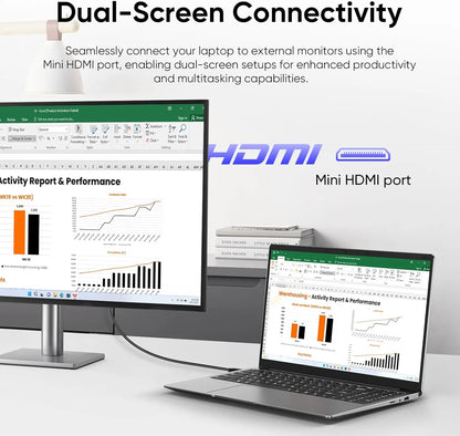 2025 Laptop Core i7 7500U A3950 Portable Laptops Windows 11 Pro 16GB DDR4 1TB SSD 1920*1080 HD PC Gaming Computer Notebook Gamer