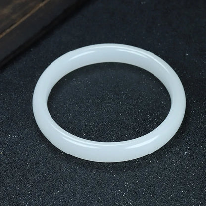 Multicolor Imitate Jade Bangle Charm Jewellery Fashion Accessories Hand-Carved Lucky Amulet Gifts for Women Her Men