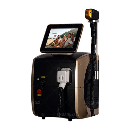 New 808nm Diode Laser Hair Removal System 3500W Three Wavelengths Ice Platinum Technology for Effective Results