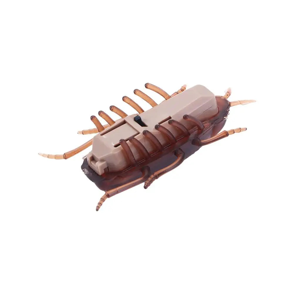 Electric Crawling Cockroach Toys Funny Simulation Fake Roach Prank Toys Trick Joke Toy Novelty Gadgets Scary Spoof Toy