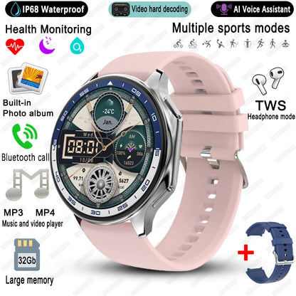 2025 New For OPPO Watch X High-End Business Watch Men 32G Memory Video Playback Smart Watch Sports Fitness Waterproof Bracelet