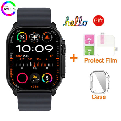2025 Hello Watch 3 Plus Ultra Upgrade SmartWatch Original 49mm AMOLED 4G ROM NFC GPT Compass Photo Album Local Music Men Watch