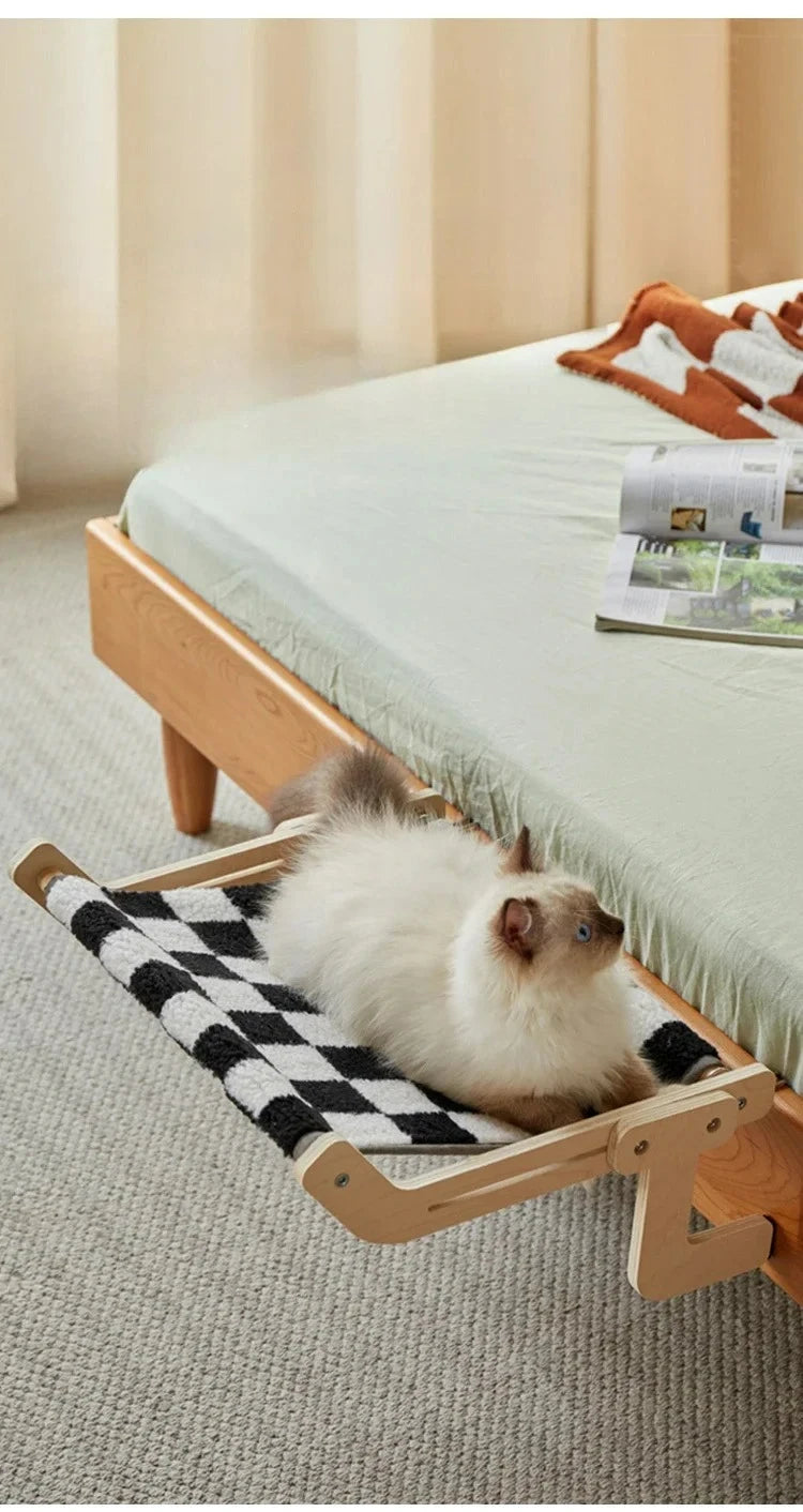 Pet Cat Hammock Kitty Bed Detachable Easy To Clean Suitable for Small Cats/dogs Bedhead Balcony Window Frame Cat Nest