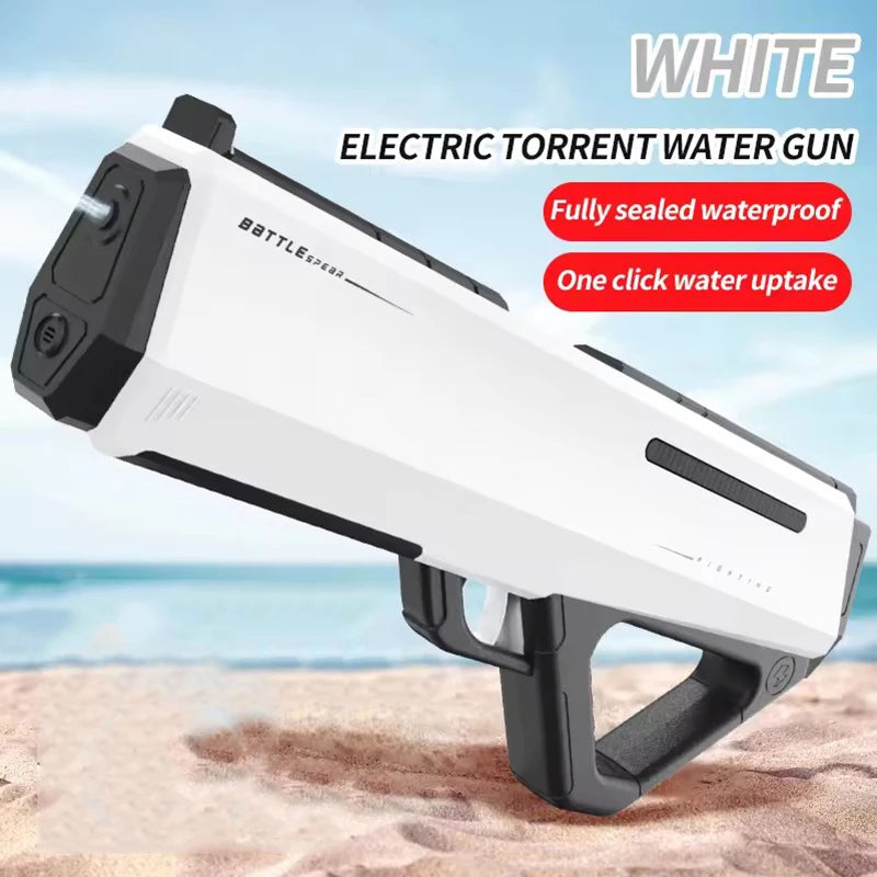 Automatically Water High Pressure Electric Water Gun Toys for Kids Summer Outdoor Pool Fight Games Children Water Toys Gift